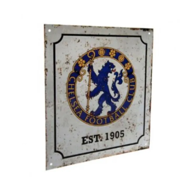Chelsea FC Retro Logo Sign - Brand New Official Merchandise