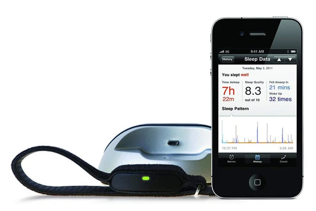 LARK SILENT VIBRATING Alarm Clock and Sleep Sensor for Apple iPhone & iPad  8.95 - PicClick UK