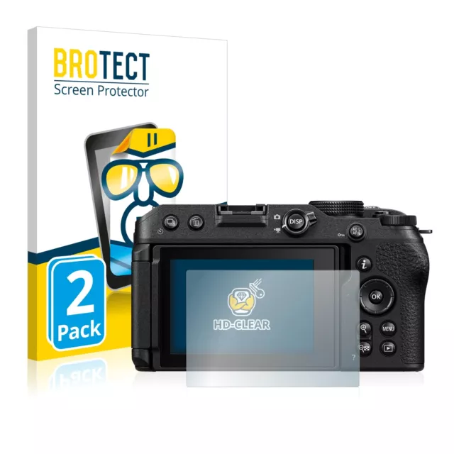 2x Screen Protector for Nikon Z 30 Clear Protection Film