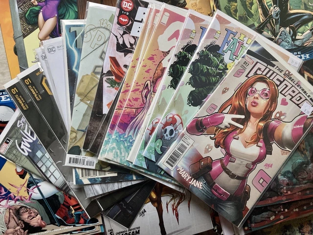Mixed Bulk Comic Book Lot (Marvel DC Image) 135+ Books