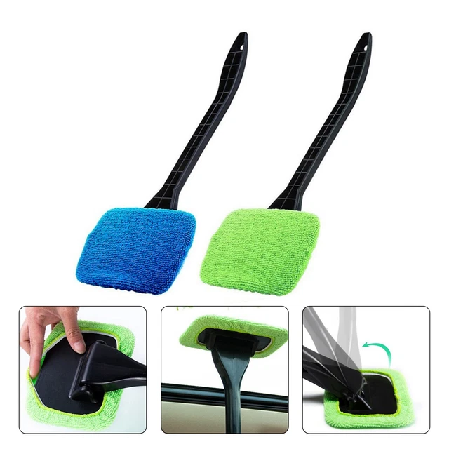 Pulitore parabrezza in microfibra design ergonomico per risultati cristallini