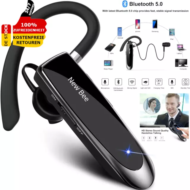 Kopfhörer Ohrhörer Bluetooth  Sport In Ear  Headset Wireless Freisprech Mikrofon