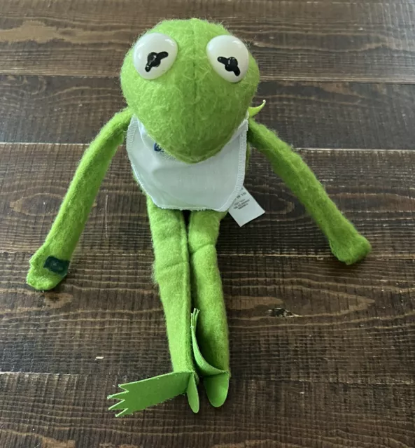 Vintage 1981 Fisher Price Dress Up Muppet Doll Kermit The Frog 857 Missing Coat