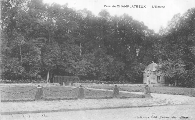 PARC DE CHAMPLATREUX l'entrée