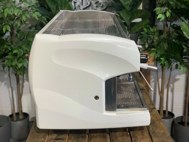 Wega Polaris 3 Gruppi Bianca Tazza Alta Macchina Caffè Espresso... 5