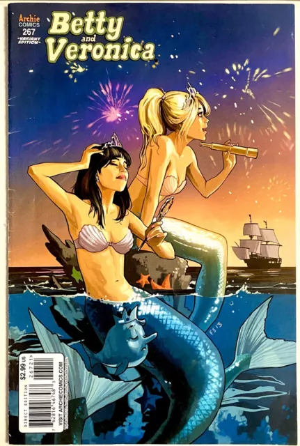 Betty and Veronica #267 Archie Comics 2013 Fiona Staples Little Mermaid Variant
