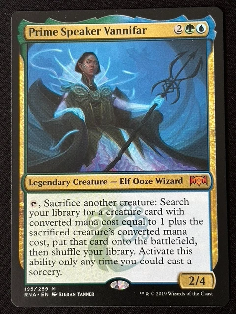 Zegana, Utopian Speaker 1x FOIL RNA MTG Ravnica Allegiance Rare MINT green blue Zegana, Utopian Speaker 1x FOIL RNA MTG Ravnica Allegiance Rare MINT green blue