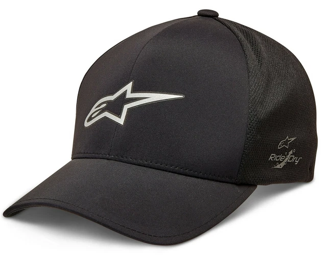 Alpinestars Ageless Mesh Delta Flexfit Hat Black