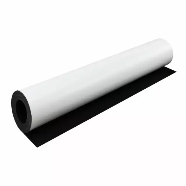 Magflex® Lite 620mm Ancho Hoja Magnética Flexible - Blanco Mate (5m De Longitud)