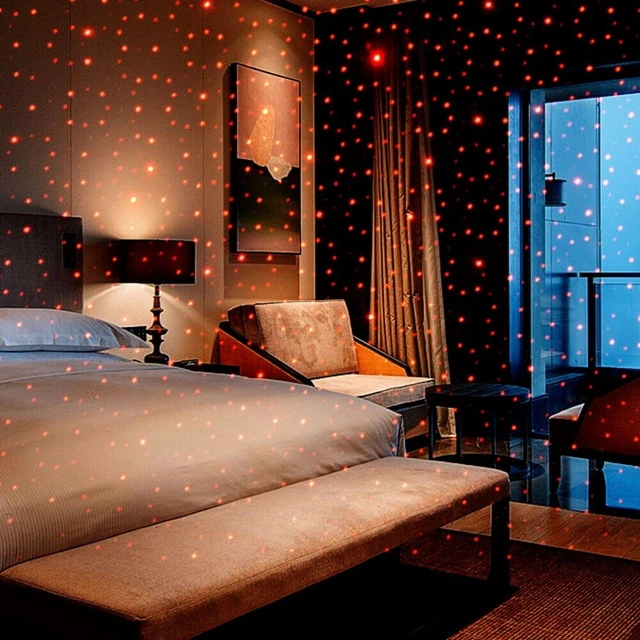 USB CAR ROOF Star Night Light 5V Star Projector Lamp Galaxy Light £5.87