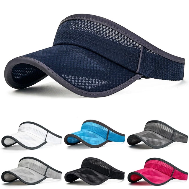 Lightweight Summer Sun Visor Hat for Men and Women Plain Beach Baseball Cap