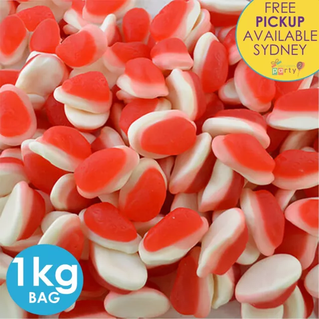 1Kg Cadbury Fresha Strawberries & Cream Bulk Lollies Party Favours Candy Buffet