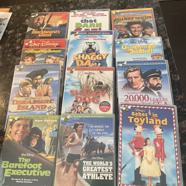 DISNEY DVD MOVIES Lot of 12 Family Kids All Disney Classics Rare