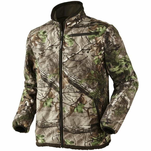 SEELAND TRENT REVERSIBLE fleece Jacket Realtree Xtra green