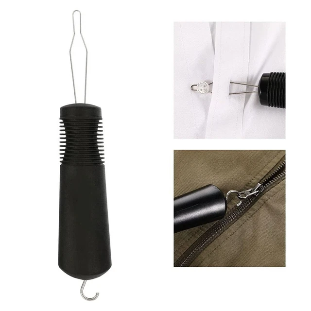 Pulsante assistente chiusura pull helper pulsante gancio spogliatoio aiuto