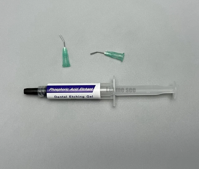 5ml/syring Dental Phosphoric Acid Etchant Etching Gel 37% Dentist Materials