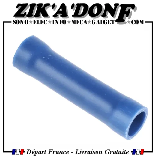 Lot De 25 Cosses Femelles Faston Isolées Bleues 6.4 Mm - Marque LEM Select, Référence AM51756PS, Neuves