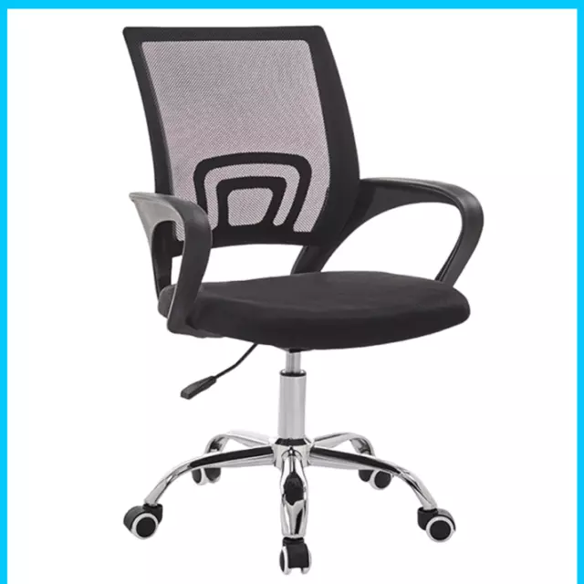 Swivel Mesh Ergonomic Home Office Chair Computer Desk Chair Adjustable Height