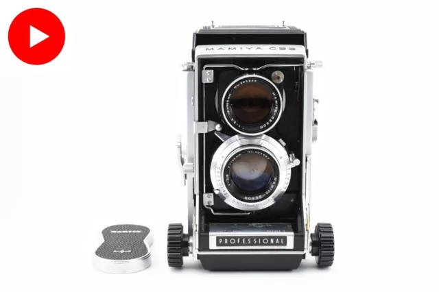 *NEAR MINT* Cámara de película Mamiya C33 Pro TLR Lente de 105 mm f/3.5 de...