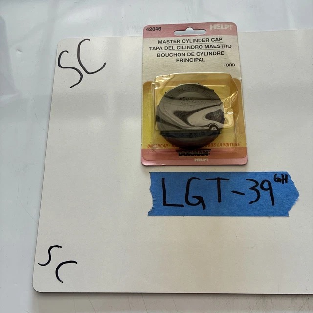DORMAN HELP! MASTER Cylinder Cap 42046 Brake Fluid Reservoir Cover ...