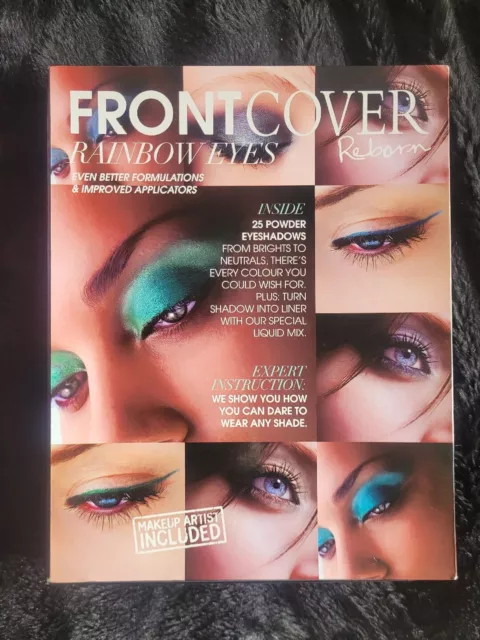 Copertina anteriore tavolozza ombretti trucco occhi arcobaleno (inutilizzato)   ️