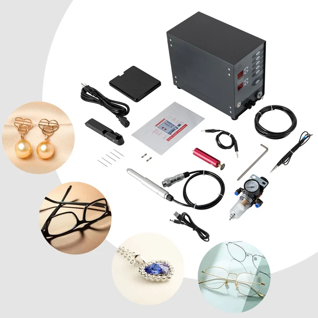 Automatic CNC Spot Welding Machine Pulse Argon Arc Welder Jewelry Repair Set300W