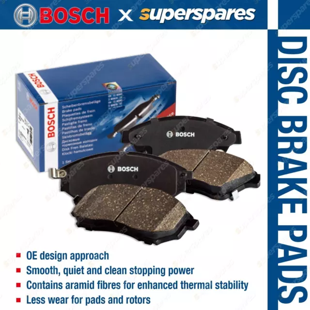 4x Bosch Front Disc Brake Pads for Honda Accord CR HR-V RU Odyssey RC 1.8L 2.4L