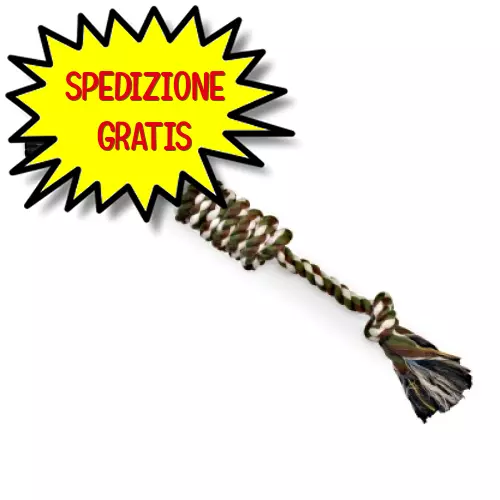 Camon Gioco Cane Cotonosso Con Nodo Spesso, 44 Cm  Ad072/D