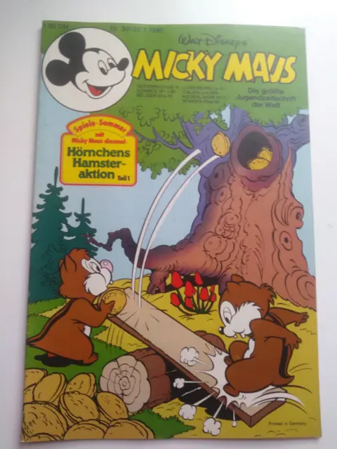 Micky Maus Heft Nr. 30 von 1980 mit Beilage + Schnipp