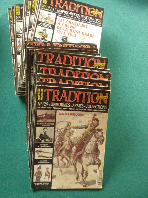 Livres anciens: Tradition - magazine - Uniformes - Armes - Collection.