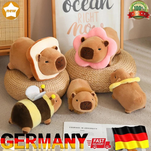 SOFT CAPYBARA PLUSH Toy Kawaii Stuffed Animal Plushie Doll Pillow for