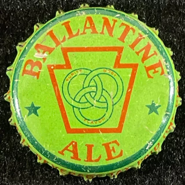 Ballantine Ale Pennsylvania Keystone Cork Beer Bottle Cap ~ Newark New Jersey Nj