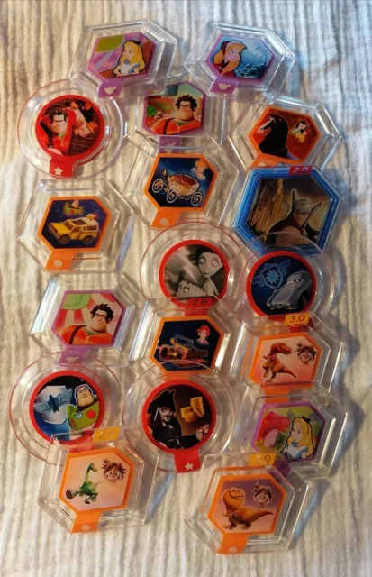 Disney Infinity - Bonus Münzen/Token/Power Discs-1.0- 2.0- 3.0-Auswahl-Gebraucht