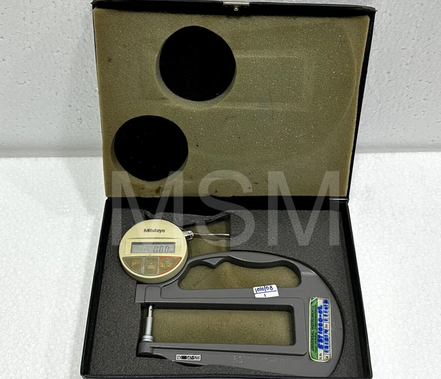 Mitutoyo Digimatic Thickness Gauge FOR SALE! - PicClick