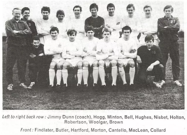 West Bromwich Albion Youth Team Football Photo 1968-69 Season