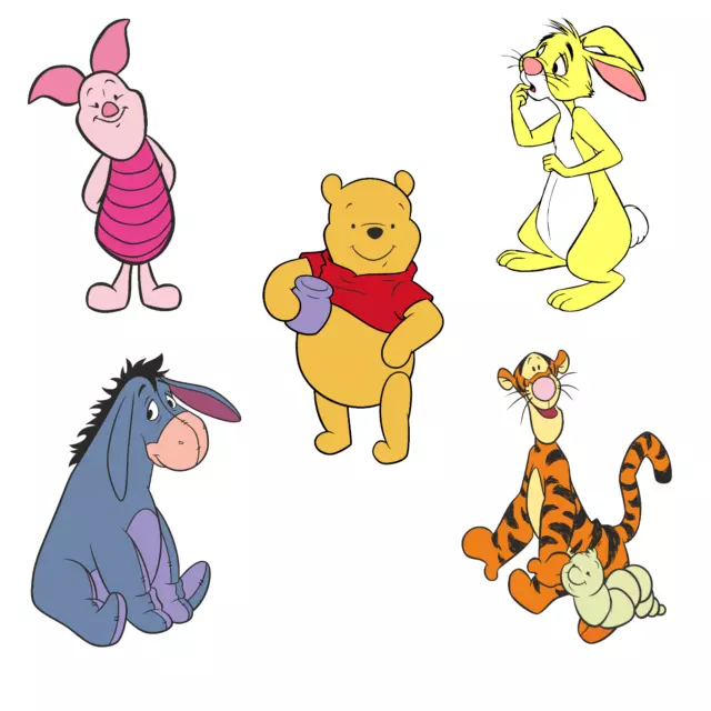 Winnie the Pooh Tigger Ferkel Wandaufkleber / Spielzeugbox / i Phone 10 cm - 50 cm