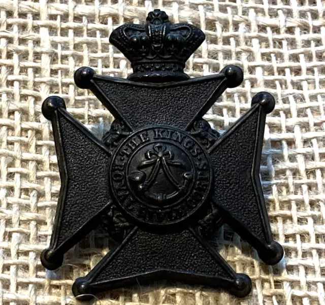 Kings Royal Rifle Corps Cap Badge QVC