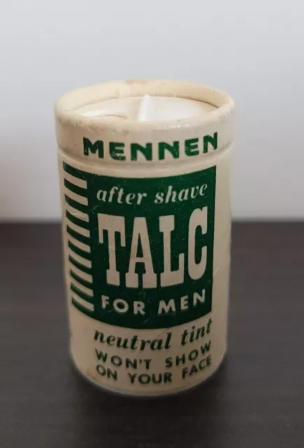 MENNEN - Vintage Miniature After Shave TALC