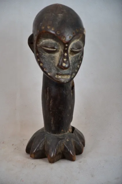 Lega Abstract head  Figure Carving Congo African Art
