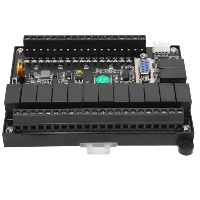 Placa de control PLC Controlador lógico programable Módulo de relé de retardo DC10-28V