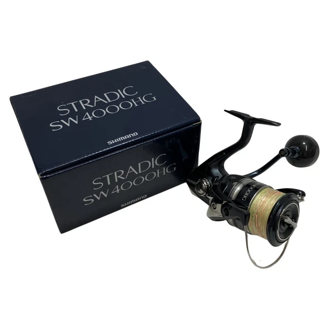 SHIMANO SPINNING REEL 20 Stradic Sw4000Hg 04241 Slight Scratches 