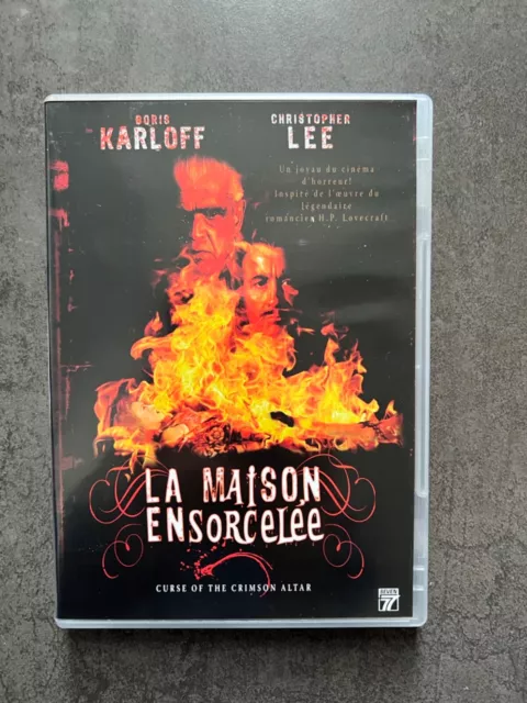 Dvd 📀 La maison ensorcelée avec Boris Karloff - Christophe Lee - Barbara Steele