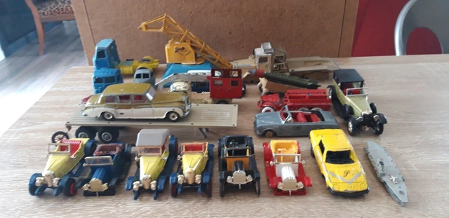 Dinky toys Atlas-Lot de 3 véhicules et divers NB, Vente aux enchères