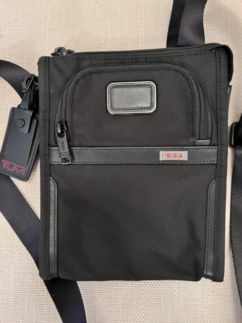 TUMI - Alpha 3 Small Pocket Crossbody Bag Black