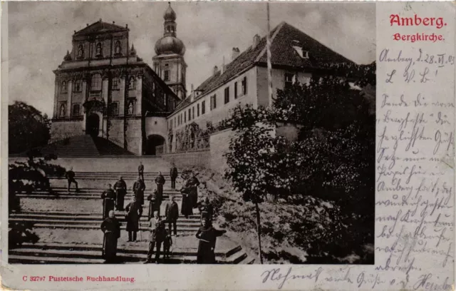 CPA AK Amberg - Bergkirche GERMANY (962916)