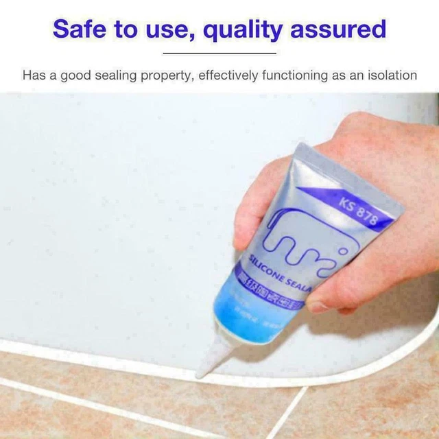 120ml Tough High Temp Door Seal Gasket Silicone Glass Glue Sealant New ~us