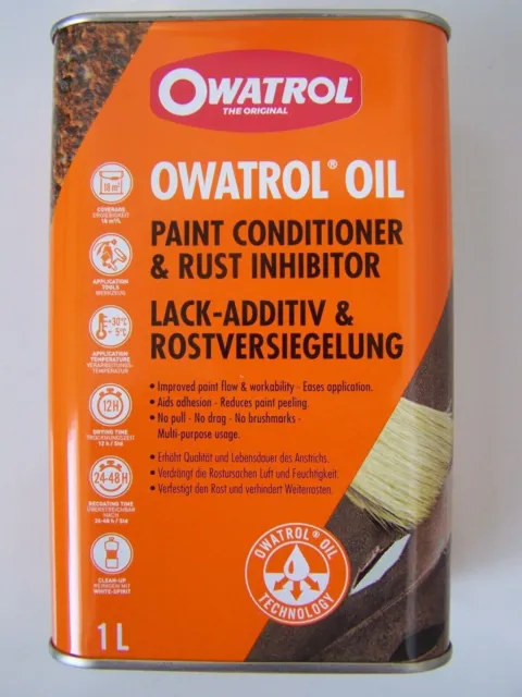 Owatrol Oil Öl 1 Liter Rostversiegelung 1L Rostschutz Rost Metall Imprägnierung