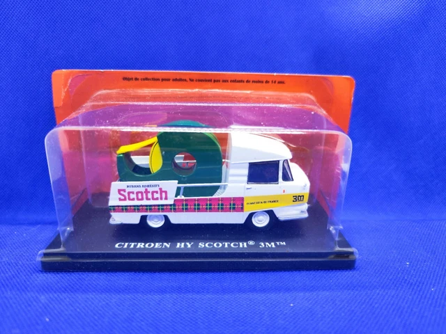 Miniature Citroën HY Tour De France 1/43 - Collection Hachette - Neuf Sous Blister