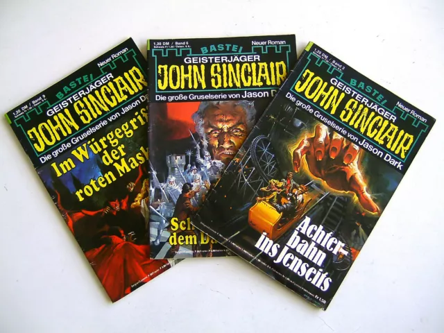 JOHN SINCLAIR - 1. Auflage - 3 + 6 + 9 - BASTEI