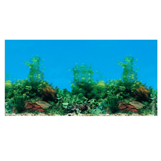 Aquarium Background 55 Gallon Appliques Embellishments Glass Decor Wall Sticker